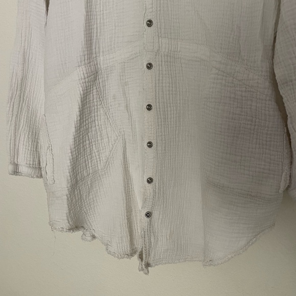 Kennedy cotton button down size medium small signs of wear and stains (pictured) - Picture 7 of 14